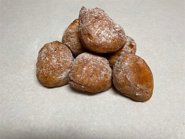 Oliebol zonder krenten